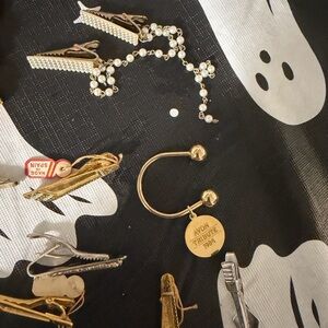 Gold and Silver tie Accessories